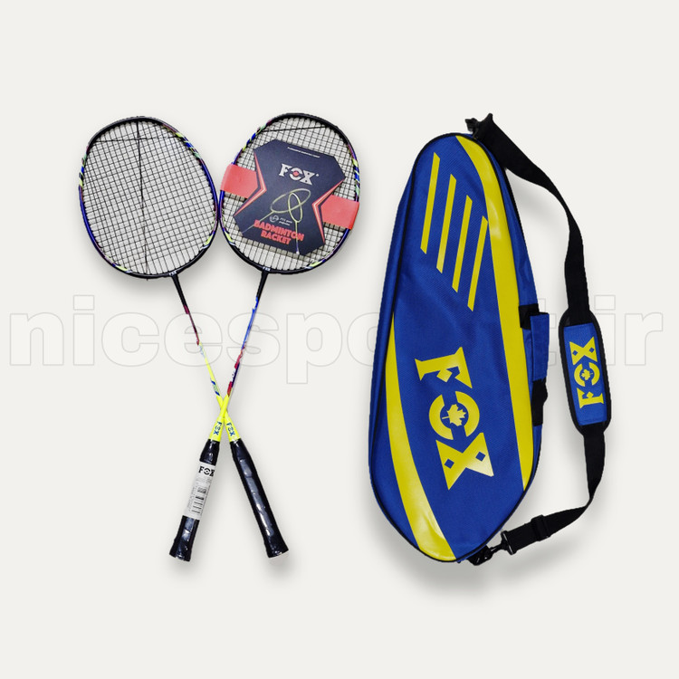 راکت بدمینتون جفتی فاکس Fox Badminton