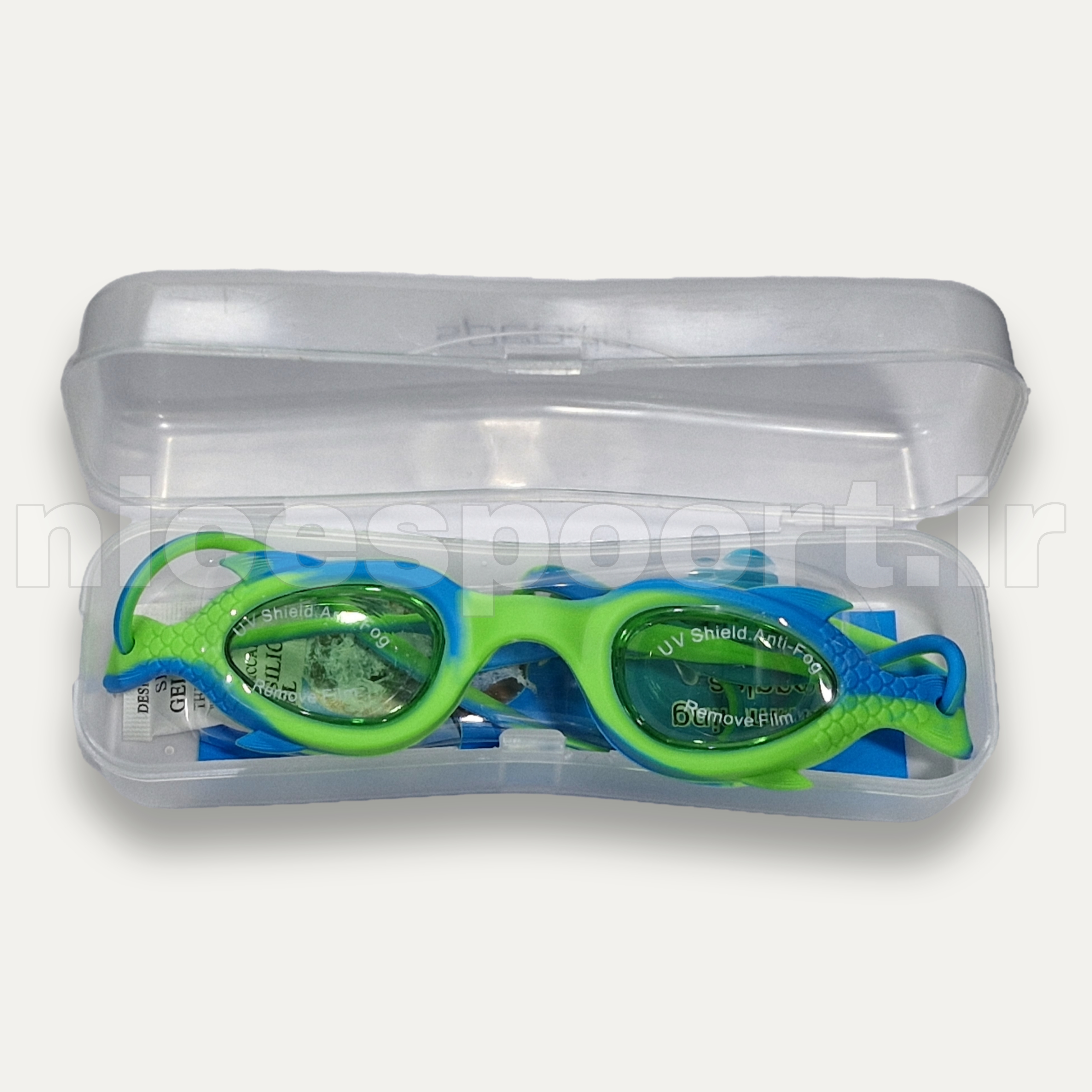 عینک شنا سیلیکونی اسپیدو 212 بچگانه طرح ماهی Speedo