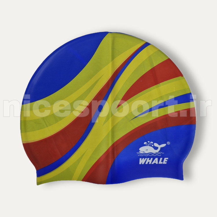 کلاه شنا سیلیکونی WHALE