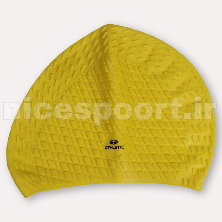 کلاه شنا پفکی اتلتیک Athletic حرفه ای خشتی