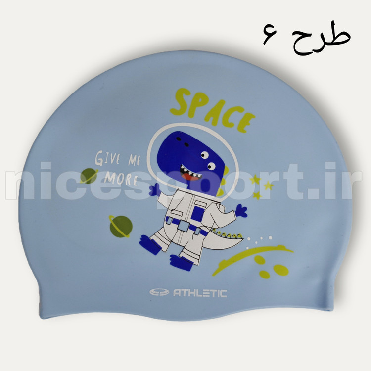 کلاه شنا بچه گانه طرح دار
