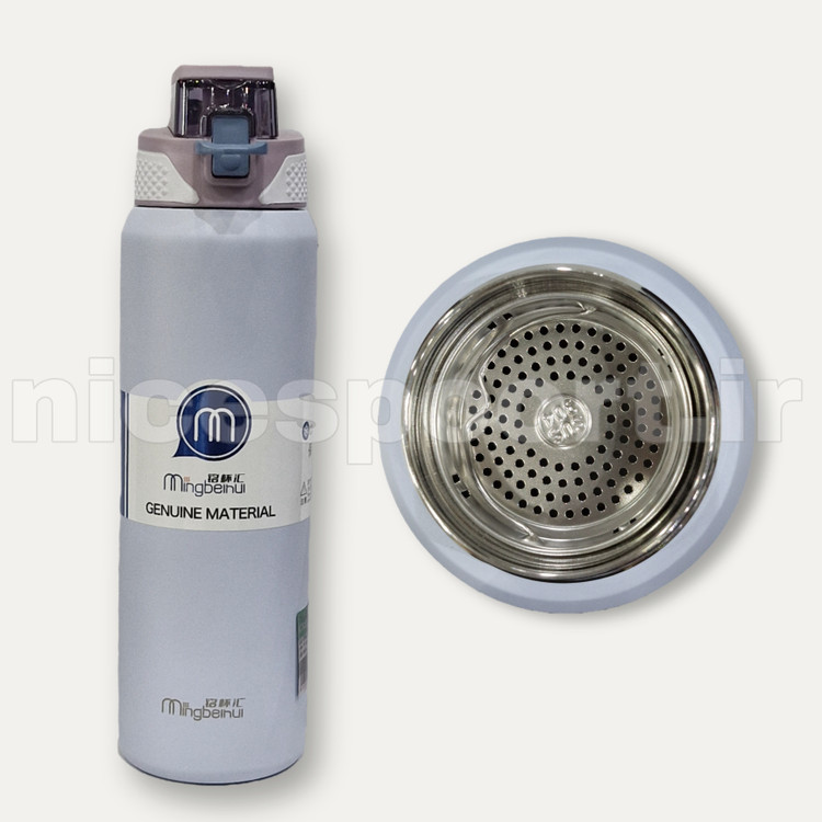 قمقمه 2 جداره استیل فیلتردار mingbeihui TT9001-850