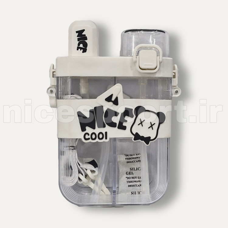 قمقمه دوقلو دو مخزنه 620ml NICE Cool