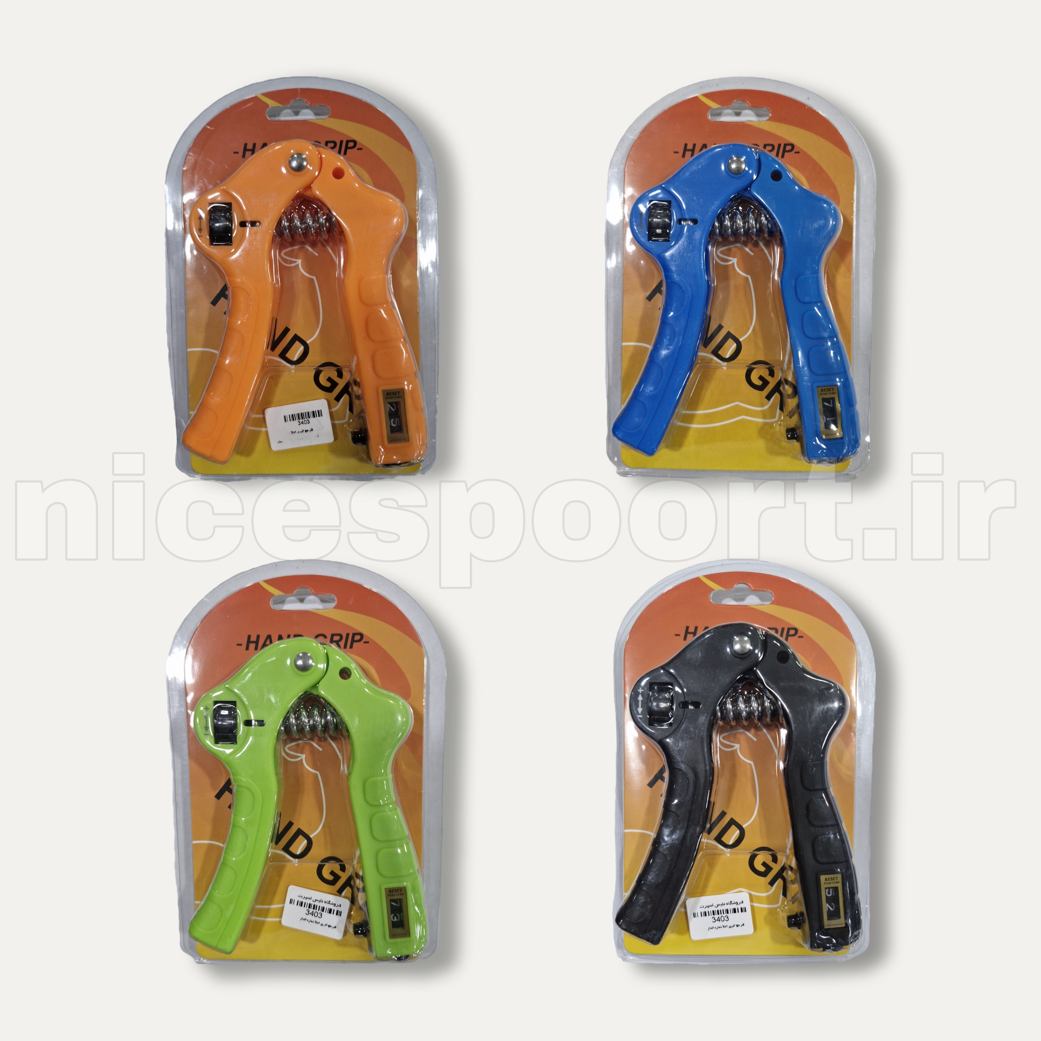 فنر تقویت مچ شماره انداز Hand Grip