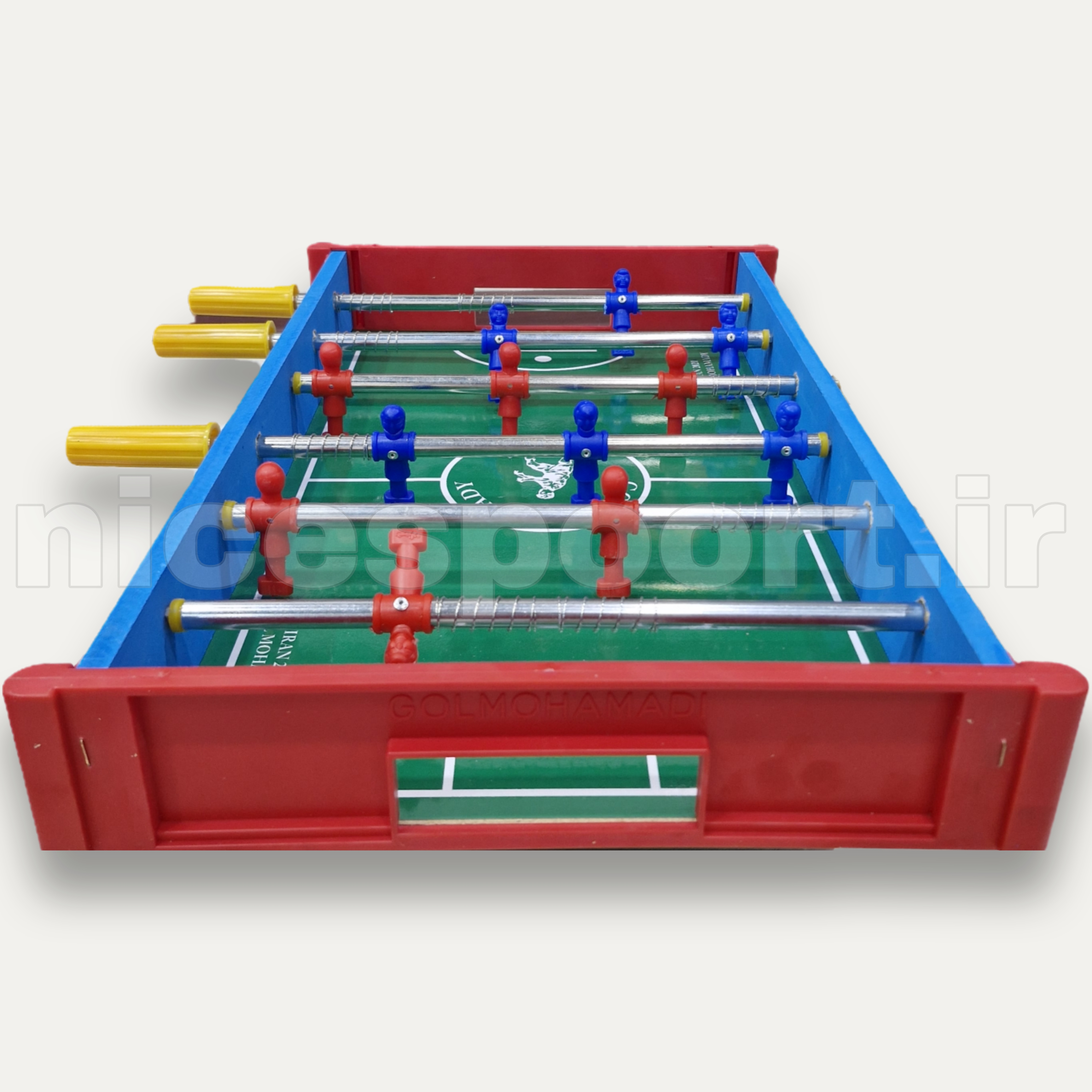 فوتبال دستی 6 میل گل محمدی 60 * 40