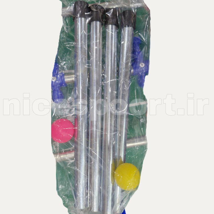 فوتبال دستی 6 میل گل محمدی 60 * 40