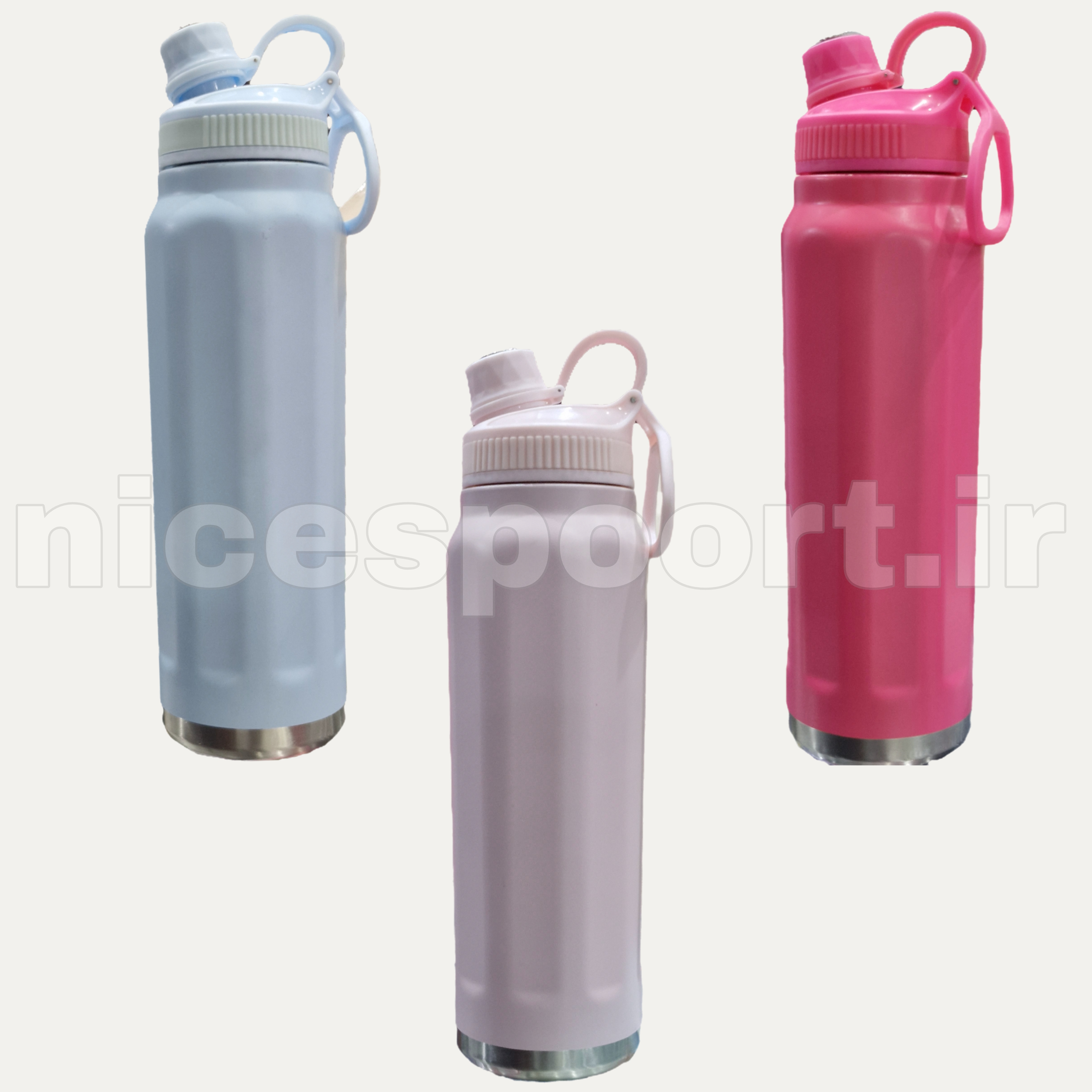 قمقمه فلزی مدل استیل دو جداره ظرفیت 800ml
