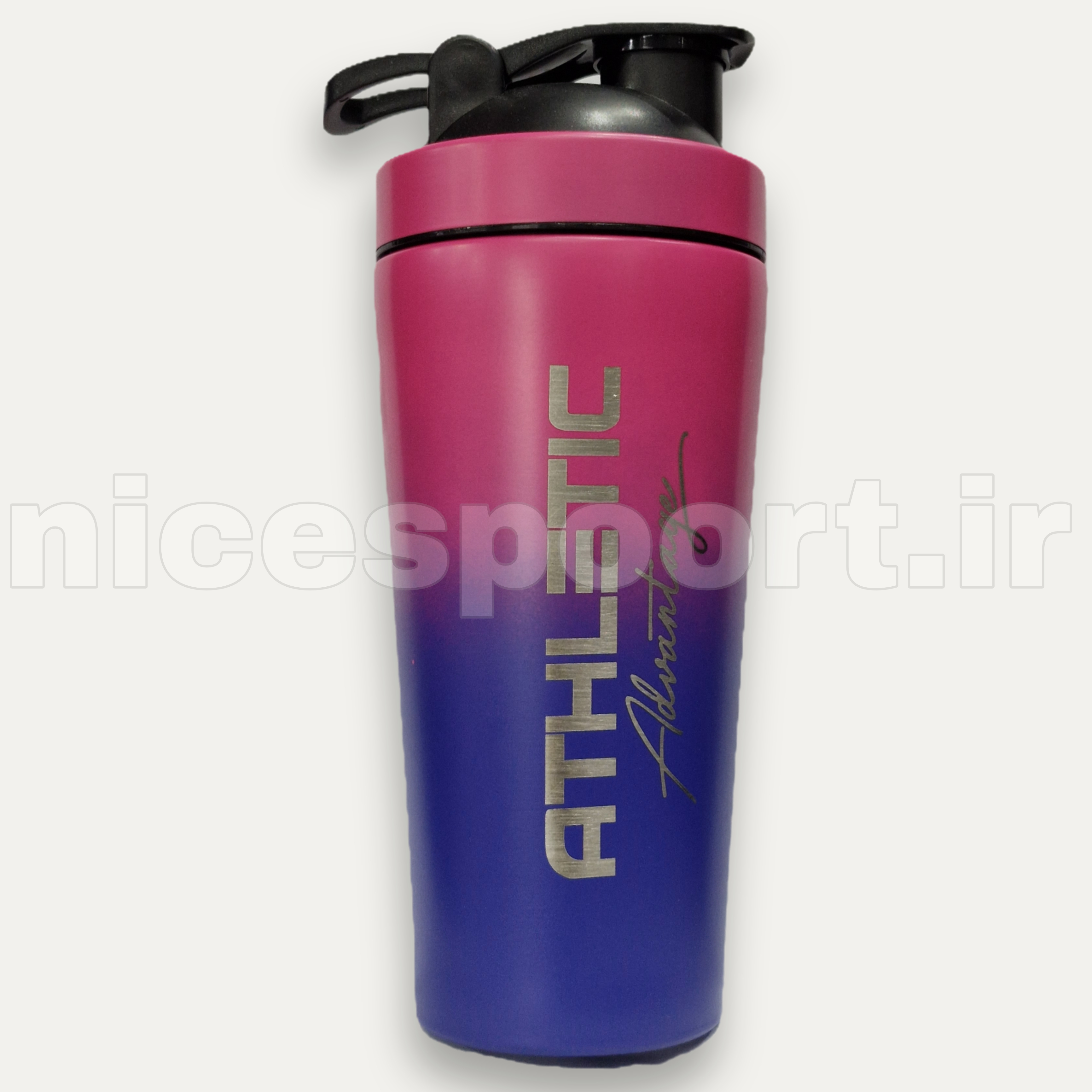 قمقمه شیکر ورزشی 750سی سی استیل ATHLETIC AT 7501