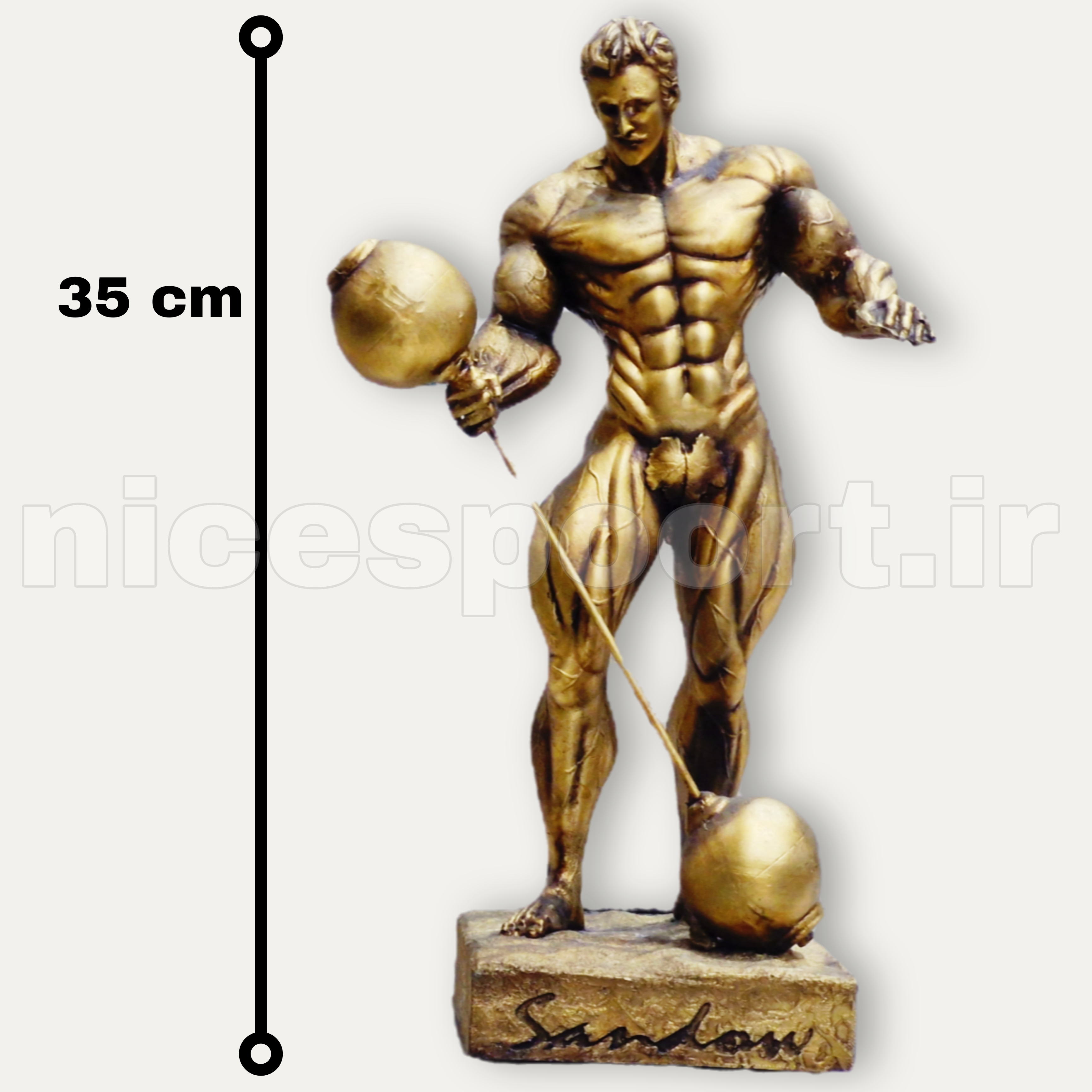تندیس ساندو در 2 سایز
