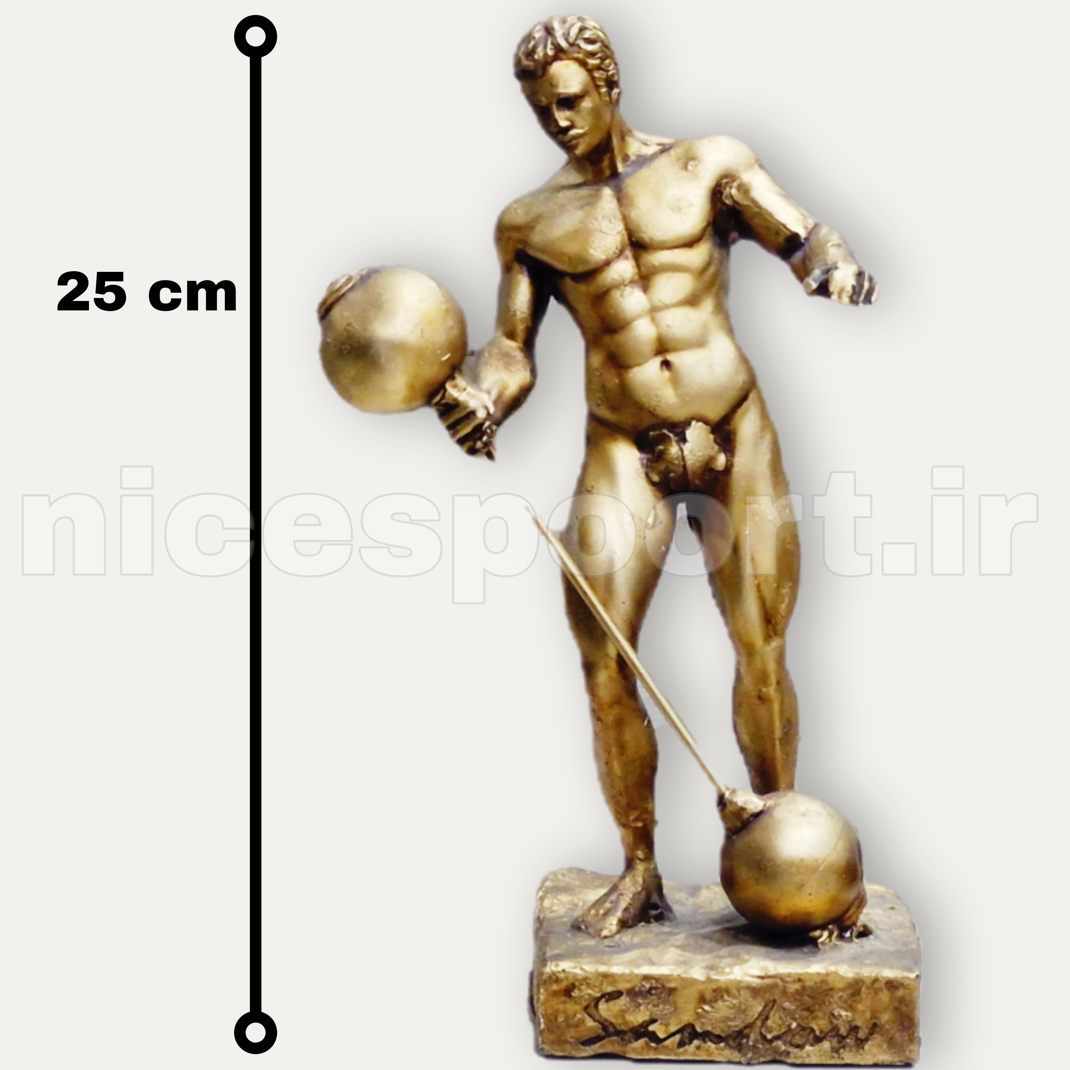 تندیس ساندو در 2 سایز