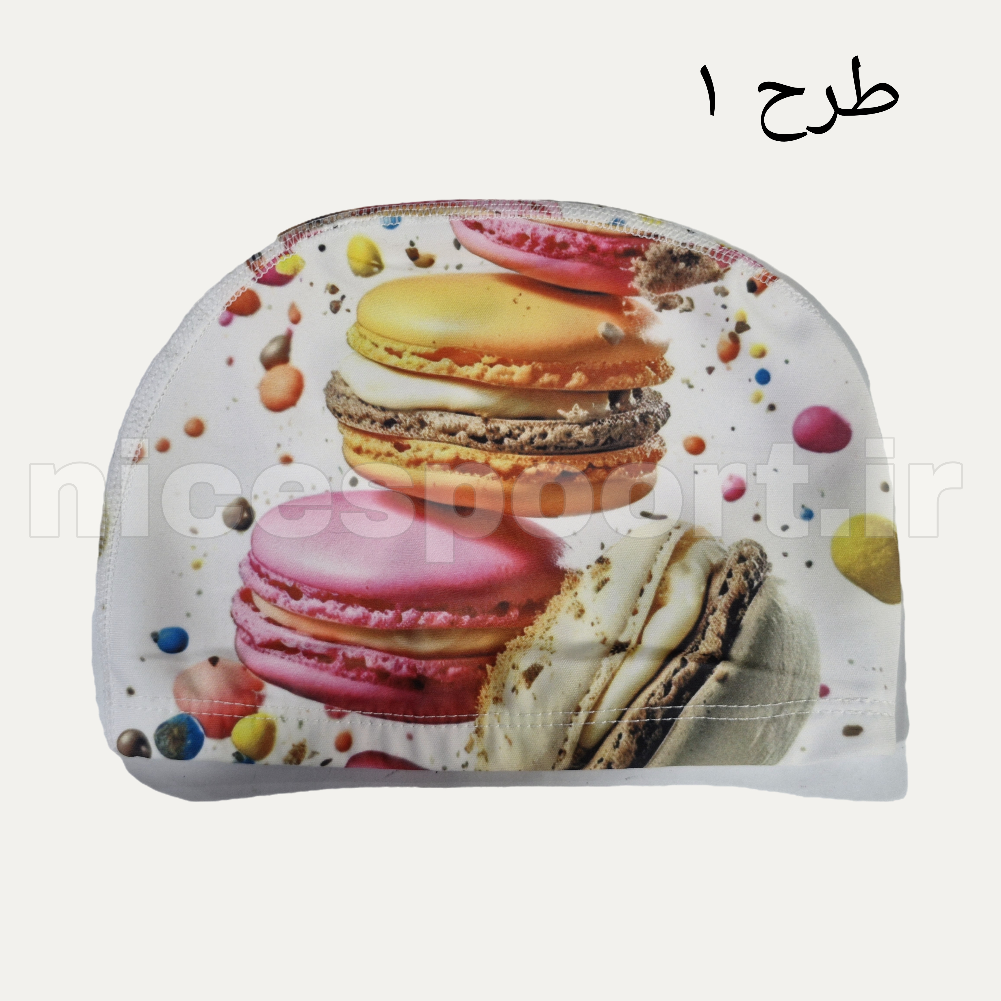 کلاه شنا پارچه ای طرح کارتونی