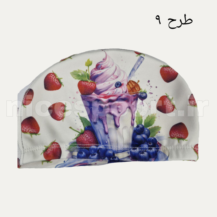 کلاه شنا پارچه ای طرح کارتونی