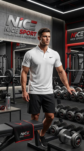 تیشرت مردانه یقه دار نایک NIKE