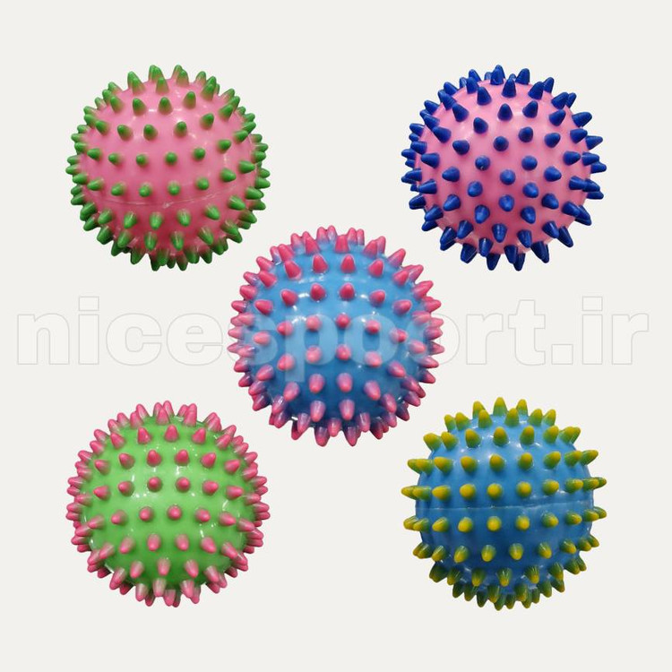 توپ خاردار ماساژ رنگی