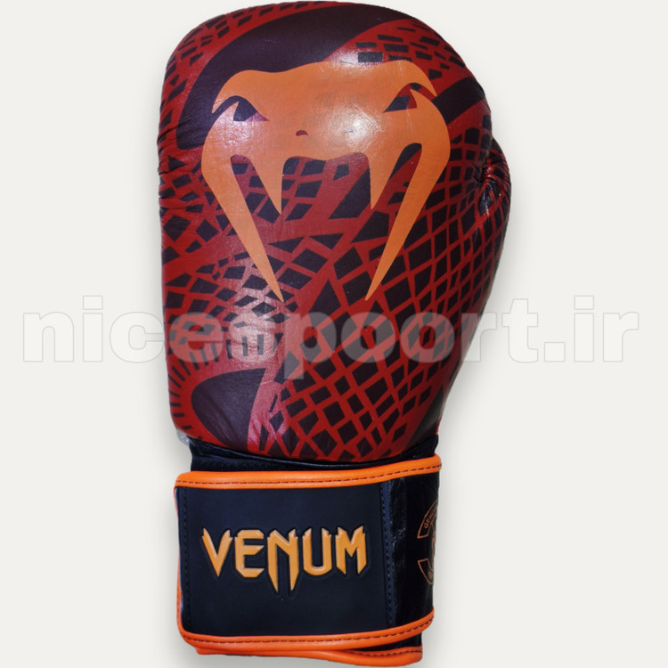 دستکش بوکس چرم ونوم VENUM طرح دار