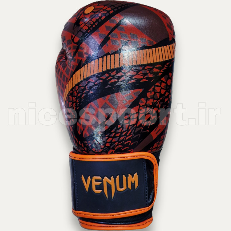 دستکش بوکس چرم ونوم VENUM طرح دار
